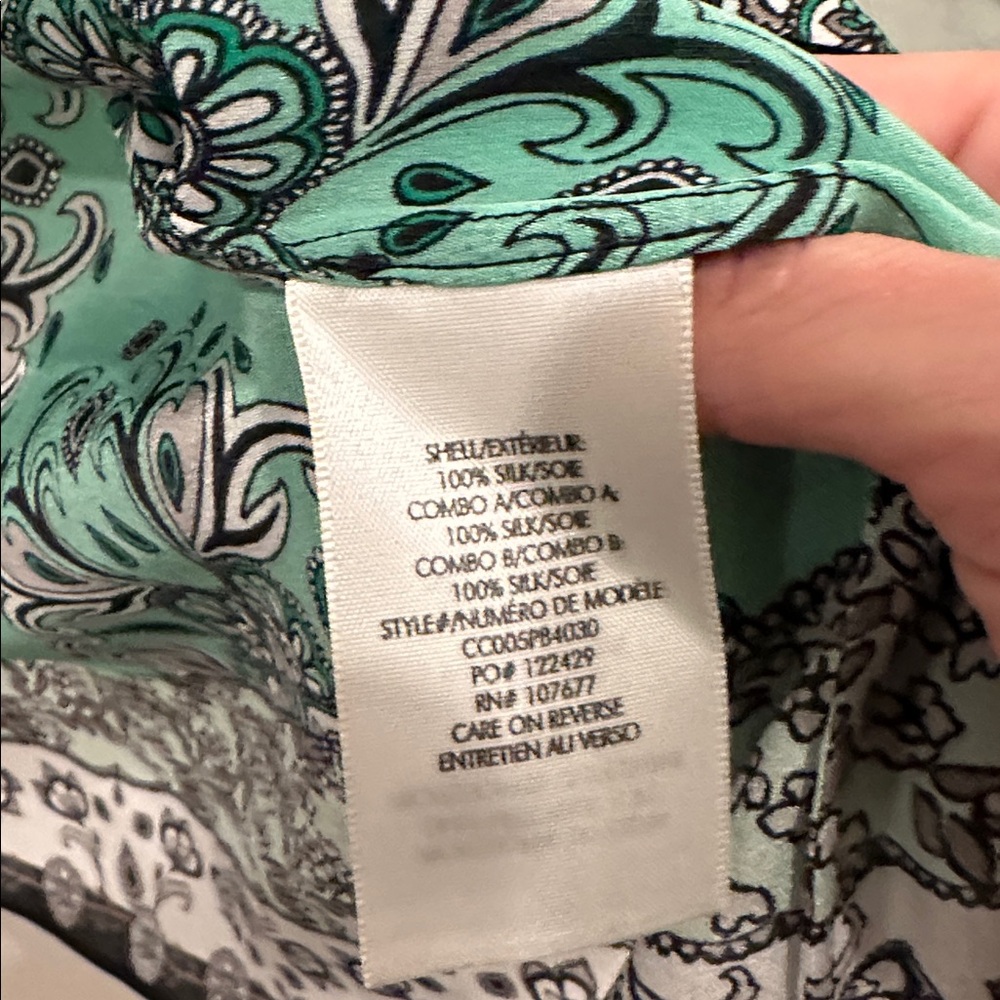 Alice + Olivia Willa Mandala Blouse - Picture 9 of 9
